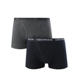 Obermain Pakaian Underwear Pria Knit Boxer In Multi Color -OMX03019DG