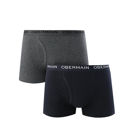 Obermain Pakaian Underwear Pria Knit Boxer In Multi Color -OMX03019DG
