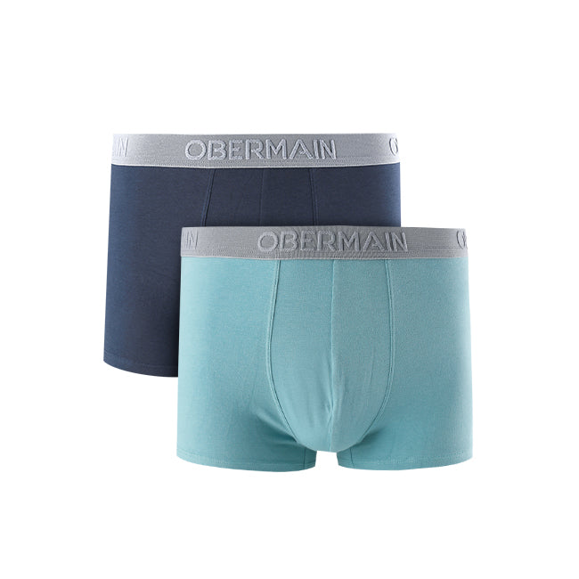 Obermain Pakaian Boxer Pria Knit Boxer B In Multi Color -OMX22019NV