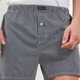 Obermain Pakaian Boxer Pria Woven Boxer In Multi Color -OMY22008BK