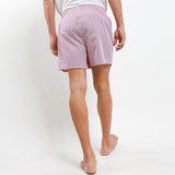 Obermain Pakaian Boxer Pria Woven Boxer In Red/Black