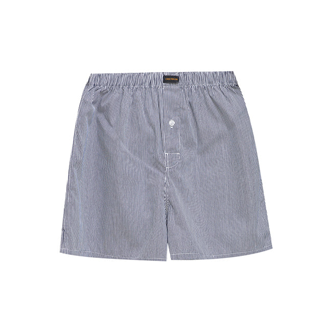 Obermain Pakaian Boxer Pria Woven Boxer In Red/Black
