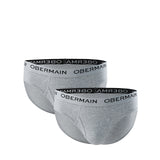 Obermain Pakaian Underwear Pria Knit Brief In Grey