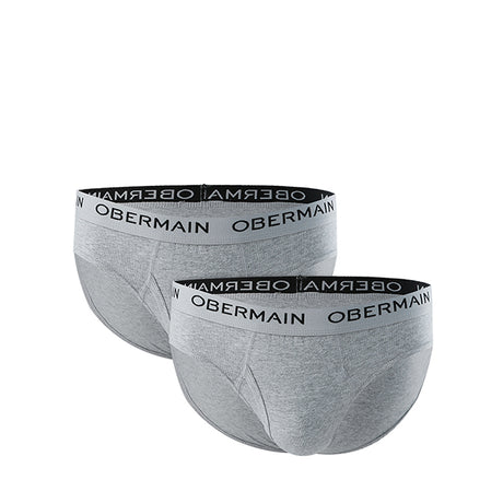 Obermain Pakaian Underwear Pria Knit Brief In Grey