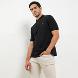 Obermain Pakaian Polo Pria Essence In Black