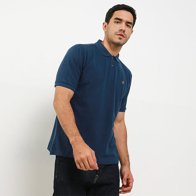 Obermain Pakaian Polo Pria Essence In Navy