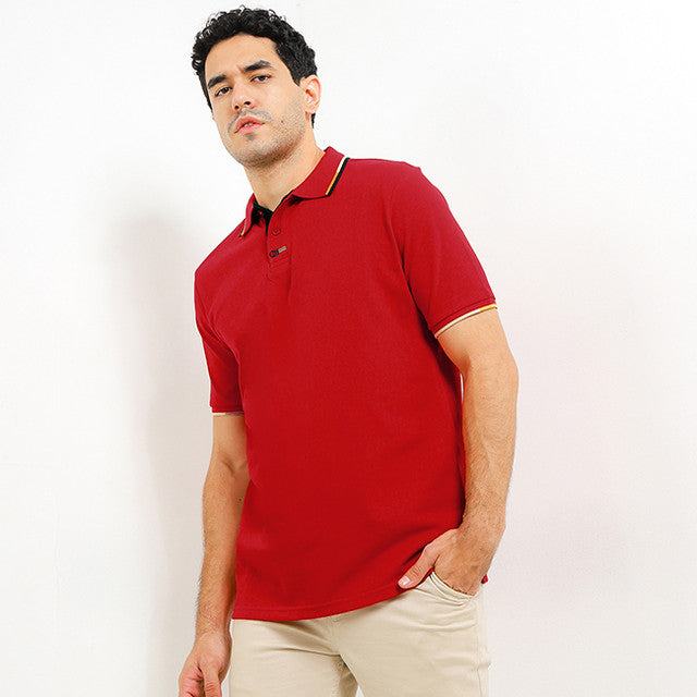 Obermain Pakaian Pria Polo Deftones In Red