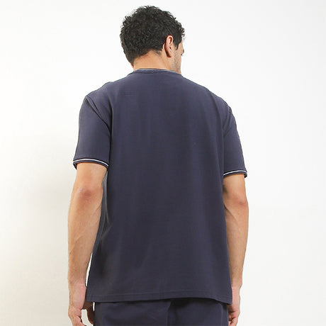 Obermain Pakaian Pria T Shirt Alvise In Navy