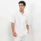 Obermain Pakaian Pria Shirt Finn In White