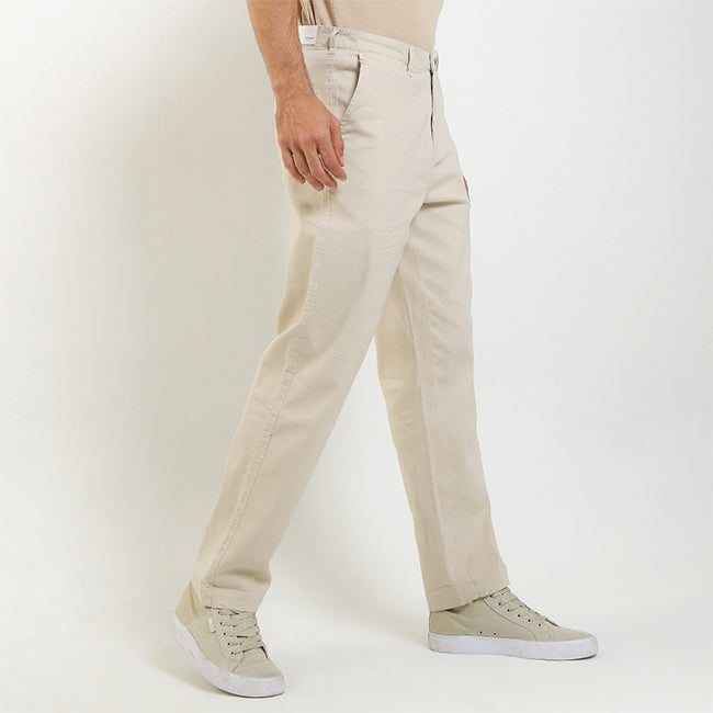 Obermain Pakaian Pria Long Pants Alan In Beige