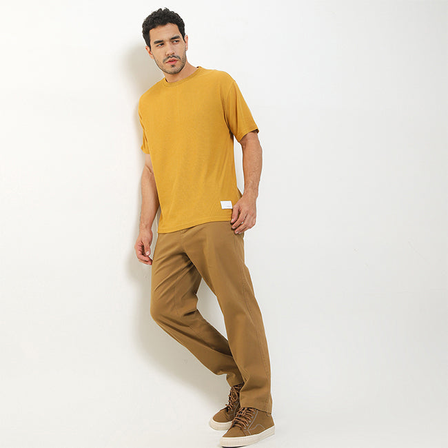 Obermain Pakaian Pria Long Pants Alan In Brown