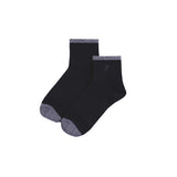 A-Ob Half Sock In Gray/Dk Gray/Navy