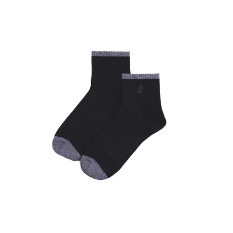 A-Ob Half Sock In Gray/Dk Gray/Navy