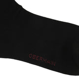 Obermain Aksesoris Pria Socks Ob Half Sock In Black / White / Navy