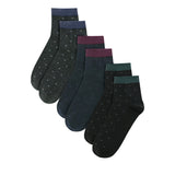 Obermain Aksesoris Kaos Kaki Pria Ob Half Sock In Multi Color -OSMH4003BK000