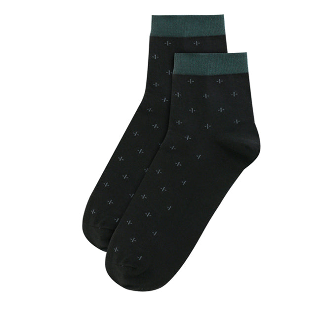 Obermain Aksesoris Kaos Kaki Pria Ob Half Sock In Multi Color -OSMH4003BK000