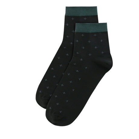 Obermain Aksesoris Kaos Kaki Pria Ob Half Sock In Multi Color -OSMH4003BK000