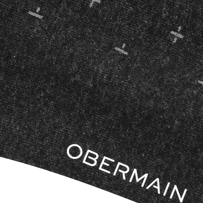Obermain Aksesoris Kaos Kaki Pria Ob Half Sock In Multi Color -OSMH4003BK000