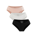 Obermain Pakaian Underwear Wanita Low Waist In Multi Color -OWA03010WH