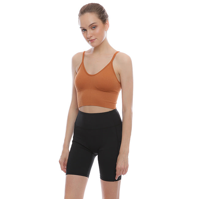 Obermain Pakaian Underwear Wanita Teeny Bra Top In Orange