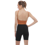 Obermain Pakaian Underwear Wanita Teeny Bra Top In Orange