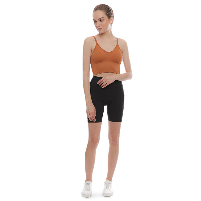 Obermain Pakaian Underwear Wanita Teeny Bra Top In Orange