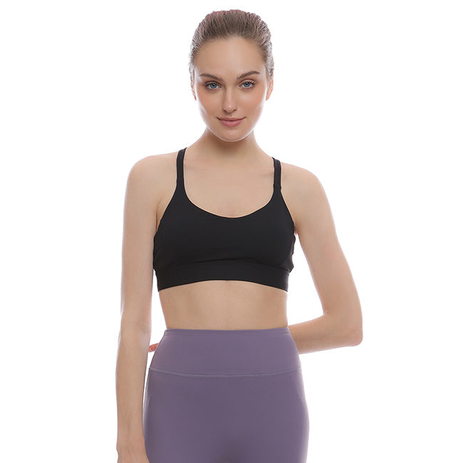 Obermain Pakaian Sport Bra Wanita Candice In Black