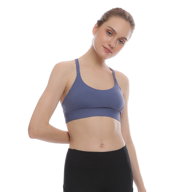 Obermain Pakaian Sport Bra Wanita Candice In Blue