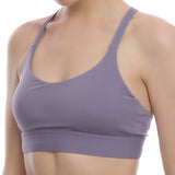Obermain Pakaian Sport Bra Wanita Candice In Purple