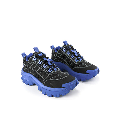 Caterpillar Sepatu Pria Intruder Supercharged / Shoes In Black/Blue