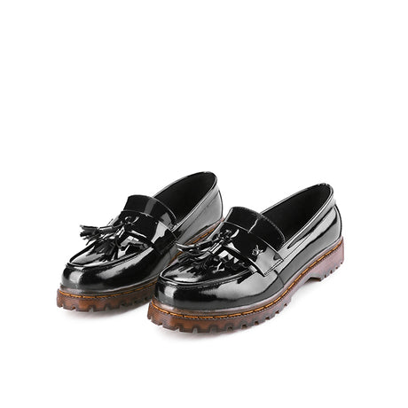 Playboy Sepatu Wanita Moccasins London Tassel In Black