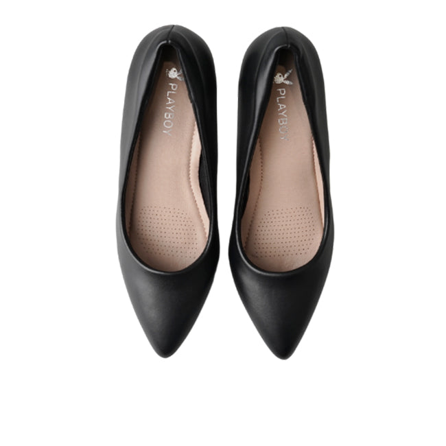 Playboy Sepatu Wanita Heels Wrenley In Black