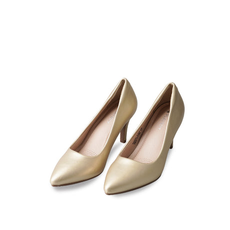 Playboy Sepatu Wanita Heels Wrenley In Gold