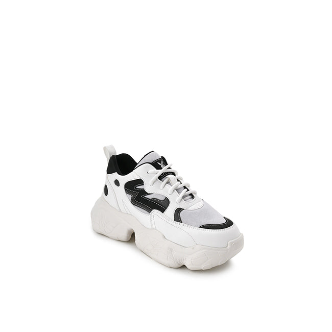 Playboy Sepatu Sneakers Wanita Lamona In White/Black