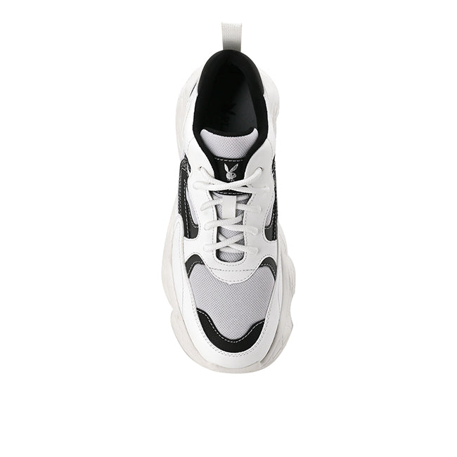 Playboy Sepatu Sneakers Wanita Lamona In White/Black