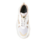 Playboy Sepatu Sneakers Wanita Lamona In White/Taupe