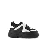 Playboy Sepatu Sneaker Wanita Laquitta In Black/White