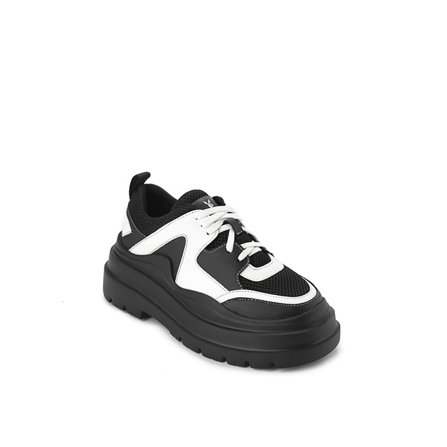 Playboy Sepatu Sneaker Wanita Laquitta In Black/White