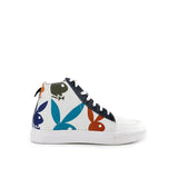 Playboy Sepatu Sneaker Wanita Vulturaz (Mid Cut) In White