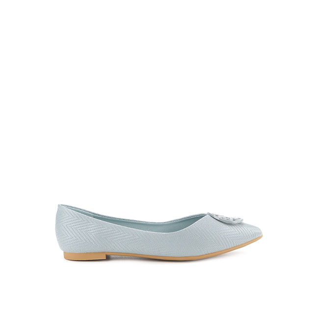 Playboy Sepatu Wanita Flats Evangeline In Blue