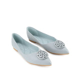 Playboy Sepatu Wanita Flats Evangeline In Blue