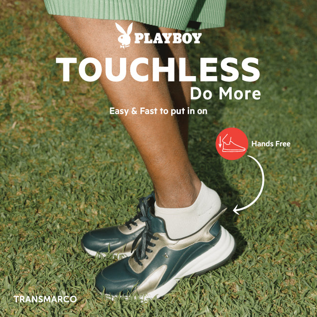 Playboy Sepatu Pria Sneakers Elroy In Black
