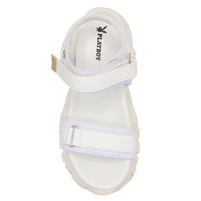 Playboy Sandal Wanita Lamora In White