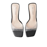 Playboy Sandal Wanita Heels Carolyne In Black