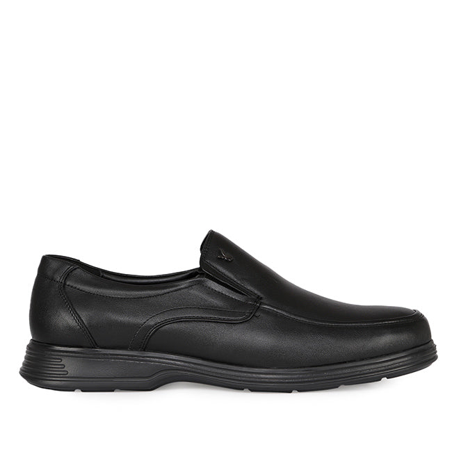 Playboy Sepatu Formal Pria Johnson (Slip On) In Black