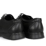 Playboy Sepatu Formal Pria Johnson (Lace) In Black