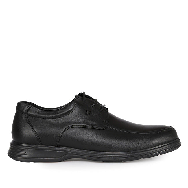 Playboy Sepatu Formal Pria Johnson (Lace) In Black