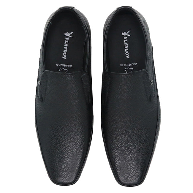 Playboy Sepatu Loafer Pria Suarra - Slip On In Black