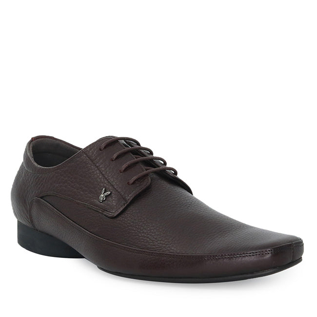 Playboy Sepatu Formal Pria Suarra - Lace In Brown