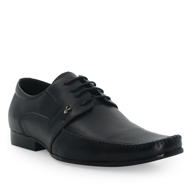 Playboy Sepatu Formal Pria Daven In Black